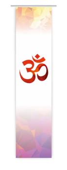 OM Motiv, modern, Wellness, Wellness Vorhang, Esoterik Gardine,